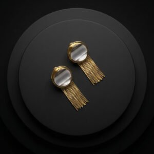 Lunara Tassel Drop Earrings